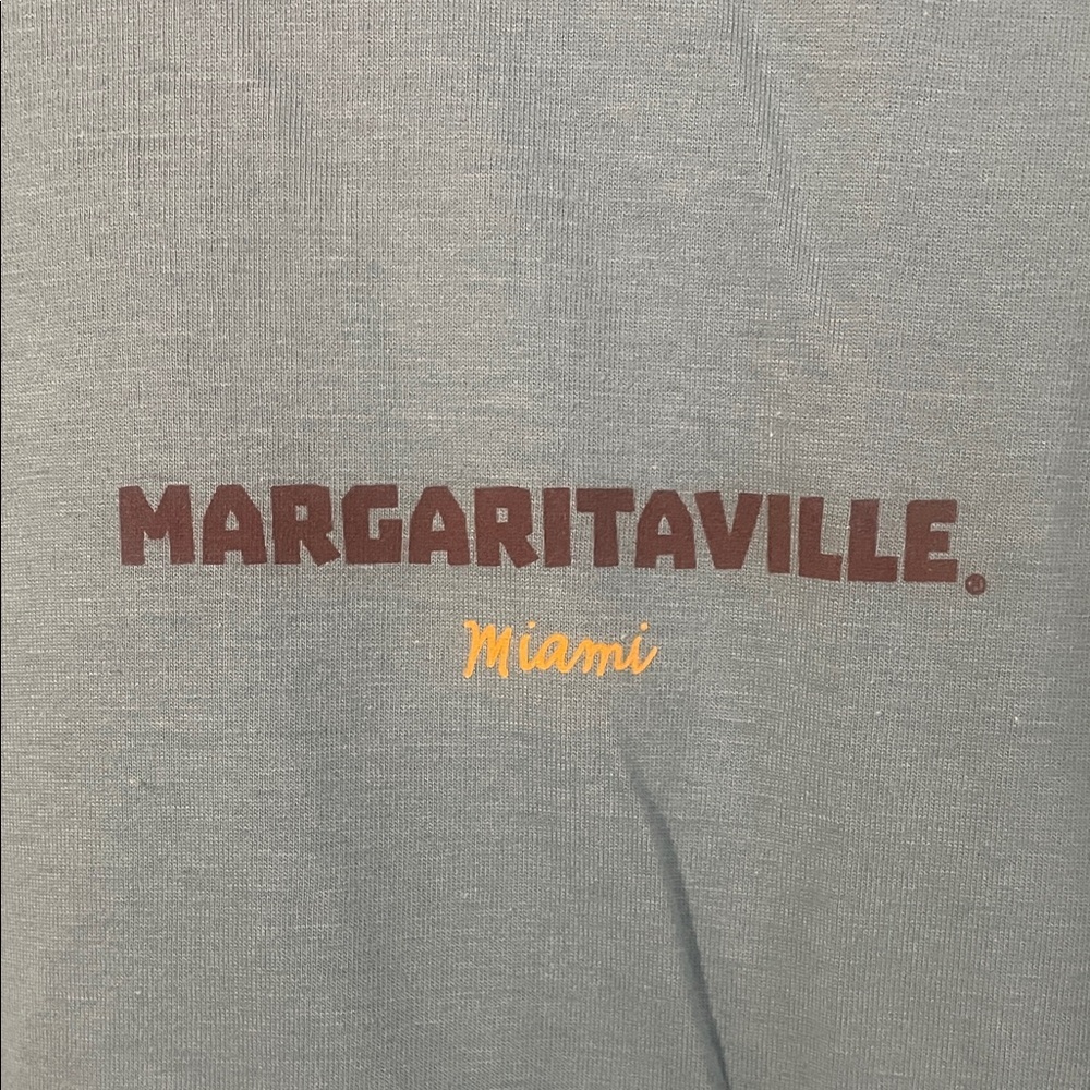 Margaritaville Men's Teal Short Sleeve Tee - Picture 2 of 4